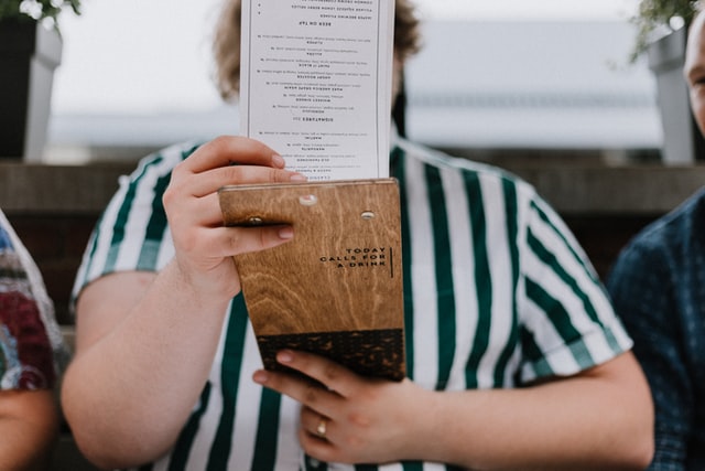 Paper menu